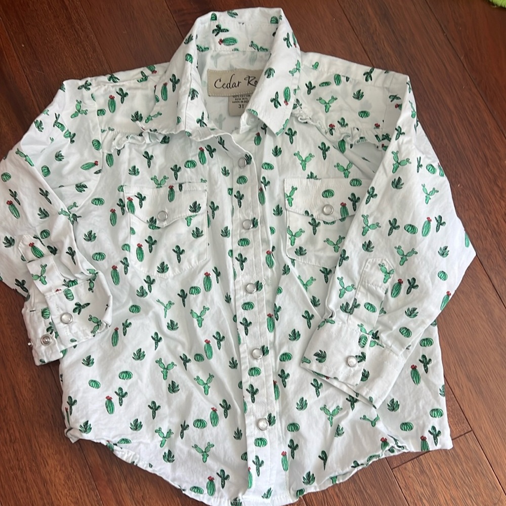 Toddler western shirt